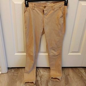 Khakis stretch tapered old navy size 0R